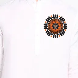 DEVOILER Ethnic Motifs Printed Kurta With Pyjamas image 2