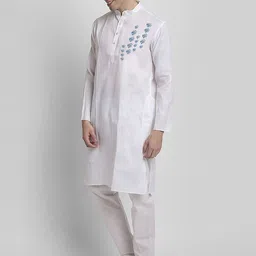 DEVOILER Ethnic Motifs Printed Regular Kurta With Pyjama image 5
