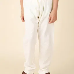 Fabindia Boys Mid Rise Cotton Pyjamas-42