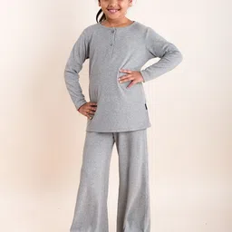 KiddoPanti Girls Pure Cotton T-Shirt And Pyjamas-image-28