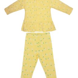 My Milestones Girls Printed Top with Pyjamas-image-53