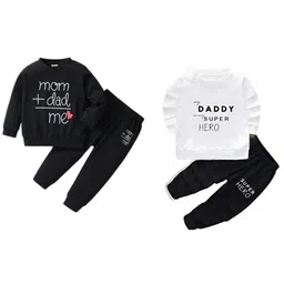 Pankhu Infant Kids Pack Of 2 Printed T-shirt with Pyjamas-picture-38