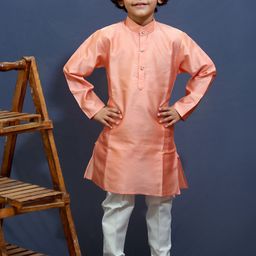 ahhaaaa Boys Regular Kurta with Pyjamas-21