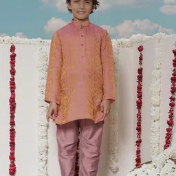 JBN Creation Boys Paisley Regular Kurta with Pyjamas-52