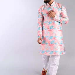 FUBAR Abstract Printed Kurta With Pyjamas-picture-19