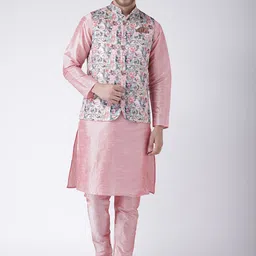 hangup plus Men Kurta With Churidhar & Nehru Jacket-picture-48