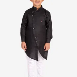 Pro-Ethic STYLE DEVELOPER Boys Black Kurta with Pyjamas-7