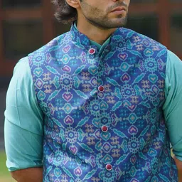 The Kurta Studio Men Regular Kurta with Pyjamas image 2