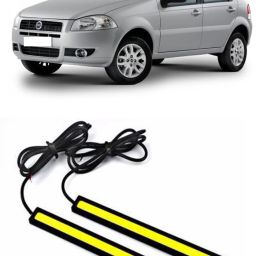 DRL LED LIGHT WHITE PAIR (17CM) P0745 Car Fancy Lights-image-103