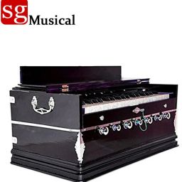 Harmonium- 3 1/4 Octave, Double Bellow, 39 Keys,7 Stopper, 2 Reeds (Bass- Male) SGM HARMONIUM 3.1/4 Octave Hand Pumped Harmonium-13