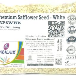 Premium Safflower White (500g) 0.5 kg Dry New Born, Adult, Young, Senior Bird Food-24
