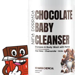 Chocolate Baby Shampoo and Body Wash|No Harsh Chemicals|Nourishing|Ph 5.5-21