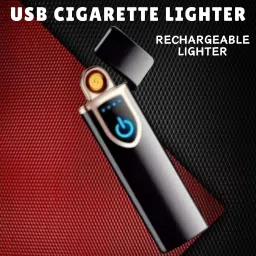 USB Cigarette Lighter for Smoking Windproof Slim Lighter with Fingerprint J204 USB Cigarette Lighter for Smoking Windproof Slim Lighter with Fingerprint J204 Pocket Lighter-9