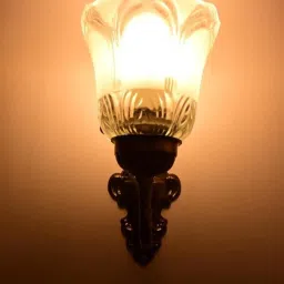 poojappm Uplight Wall Lamp Without Bulb image 3