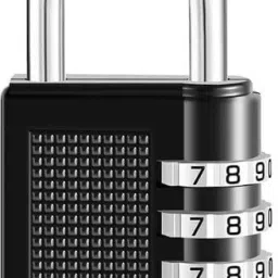 Combination Lock 4 Digit Locker Lock Outdoor Waterproof Padlock, Travelling Lock Combination Lock-picture-1