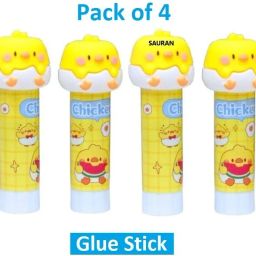Pack of 4 Decorative Child-friendly Glue Sticks Glue-image-13