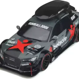 NEW 1:24 Big Audi RS6 Die Cast Model Car with Door Opening-0