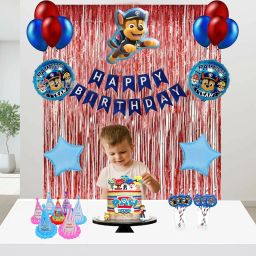 Paw Patrol Theme Kids Birthday Party Decoration Items - Paw Patrol Theme Balloon-image-4