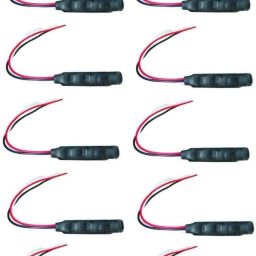 ATEKT CCTV Camera Mic Microphone Mini Spy Audio Sound Voice Pickup Microphone Pack-10 Camera Microphone-23