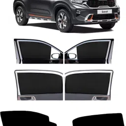 Side Window Sun Shade For Kia Sonet-12