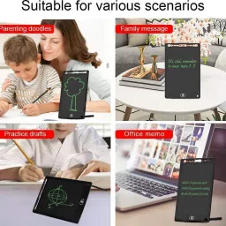 shalafi LCD Writing Pad/Tablet Board+Alphabet A-Z Puzzle Board For Play&Fun Learning Toy image 4