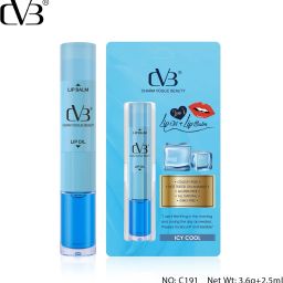 CVB2-in-1 Lip Balm & Lip Oil-Hydrating Soft, Glossy Lips ICY COOL ICY COOL-24