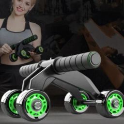 4-Wheel Ab Roller/Fitness Accessories/Exerciser & Gym Equipment for Unisex Ab Exerciser-image-64