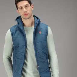 hemlock Men Solid Quilted Jacket-picture-1