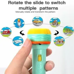 posshe classic Slide Projector Flashlight Torch, Kids Projection Light image 3