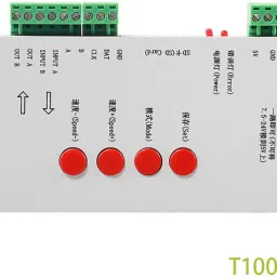 Brilights LED Controller T1000S with SD Card 60 Watts PSU-25
