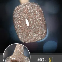 Colorful Disco Reflective Glitter UV Gel Polish UV/LED Cured R2 - 15ml Bottle Shade Code - R2-11