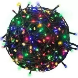 220 LEDs 50 m Multicolor Color Changing, Flickering, Steady Flower Rice Lights-17