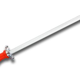 HS-PHR10 Red Knife Sharpening Steel-27