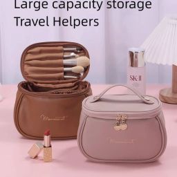Women Pink Cosmetic Bag-image-25