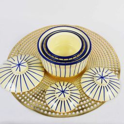 renhomz Serving Donga Set of 3 with lid |Casserole Set | Container, Dish Serving Set image 5