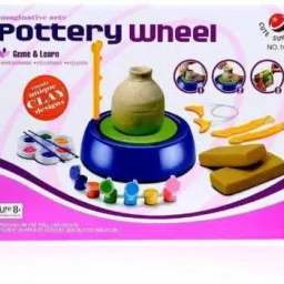 Imaginative Arts Pottery Wheel Game, A Skill Development, Learning & Educational for Kids.-21
