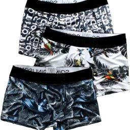 Camouflage, Checkered, Floral Print, Printed, Graphic Print Men Trunk-image-33
