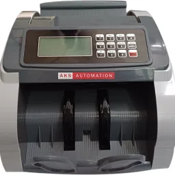 AKS AUTOMATION Currency Counting Machine with UV/MG Fake Note Detector – Semi Value Function Note Counting Machine image 2