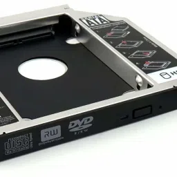 BigPlayer SATA Hard Drive Tray,Universal 12.7mm SATA to SATA 2nd SSD HDD Hard Drive Caddy Adapter Tray Enclosures for DELL HP Lenovo ThinkPad ACER Gateway ASUS Sony Samsung MSI Laptop 2.5 inch Hard Drive Tray-63