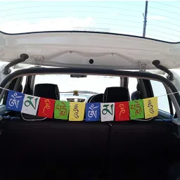 Tibetan Buddhist Prayer Flag For cars ( large size) Car Hanging Ornament-22