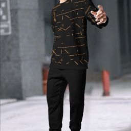Tshirt Pant Co-ords Set-image-119