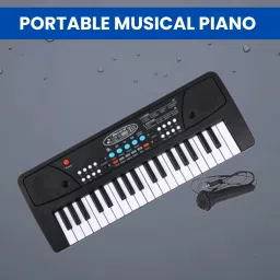 (Piano Keyboard) with Mic/37 Keys 8Rhythms, 8Tones, Portable Electronic ToyW254 (Piano Keyboard) with Mic/37 Keys 8Rhythms, 8Tones, Portable Electronic ToyW254 Analog Portable Keyboard-36