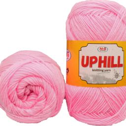 Uphill Deep Pink 400 gms Wool Hand knitting wool- Art-AFAH-image-77