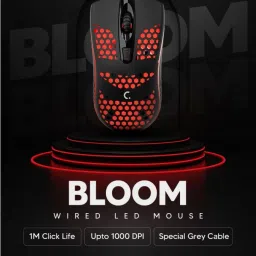 Coc BLOOM M110 Wired Ambidextrous LaserGaming Mouse-12