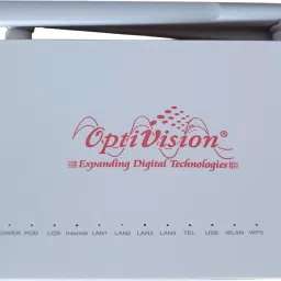 Optivision SINGLE BAND XPON ONU 1GE+3FE+VOIP+WIFI Wireless Router 2.4 GHz 300 Mbps Wifi Speed Single Band External Antenna Ethernet (Cable Broadband) image 4