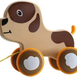 new happy traction toy accompany children to grow up happily (lion,dog,elephant)-46