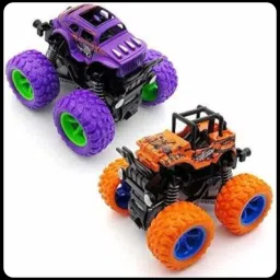 new_Combo unbreakable mini monster Truck pack of -2-image-2