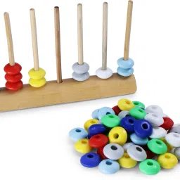 navnirmiti Abacus 7 Row | Early Learning Math Tool for Kids | Counting & Arithmetic Skill image 3