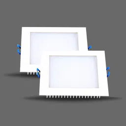 12 Watt Ultra Slim White Led Super Bright Panel Light Square Shape Conceal POP Light (Pack of 02) Recessed Ceiling Lamp-22