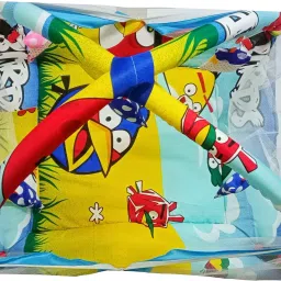 khushi fashion Polyester Infants Washable Baby bedding mosquito net gym Angry bird Mosquito Net image 3